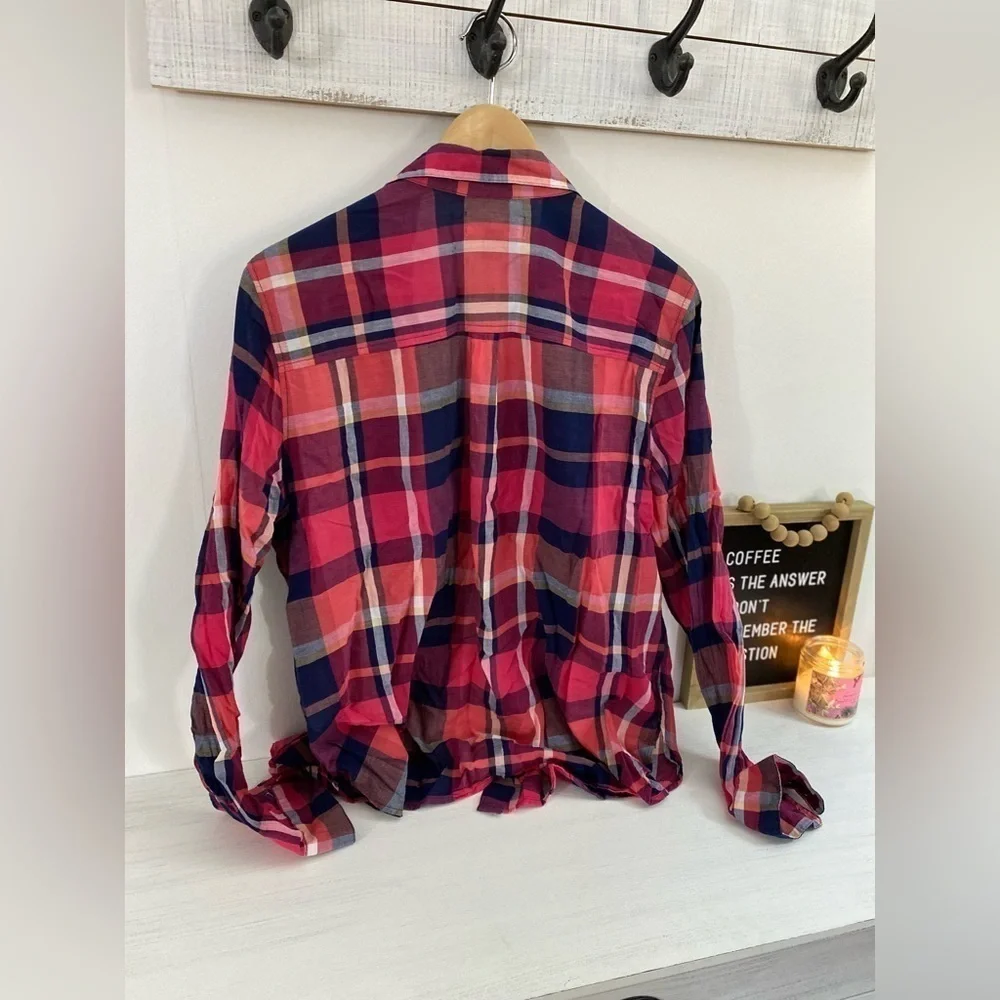 Classic Flannel Long Sleeve Tee 💗